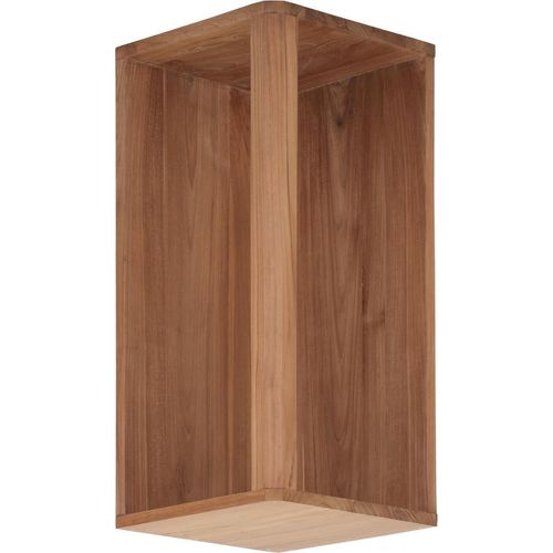 90cm Hängeschrank Teakholz Carmelo Massivholz Wetterfest A-Ware