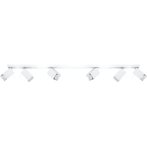 Deckenleuchte MERIDA 6L weiß 6xGU10 40W Stahl 16x6x118cm Sollux Lighting