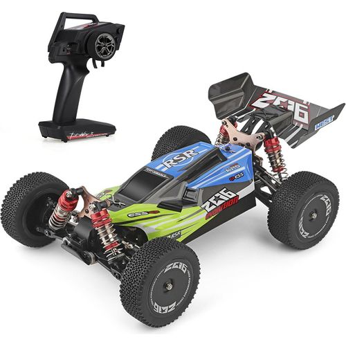 Wltoys XKS 144001 RC Auto 60 km / h Hochgeschwindigkeits-Gelaendewagen RTR mit 2,4 GHz-Buggy und Allradantrieb