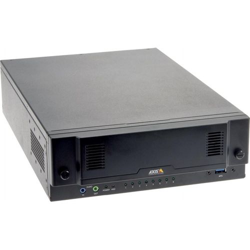 Axis S2208 8-Kanal Netzwerk-Videorekorder PoE 4K 4TB Schwarz für Überwachung