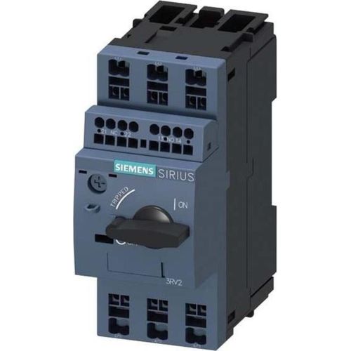 Siemens Leistungsschalter, S00, Motorschutz, Class 10, A-ausl. 4,5-6,3A, N-ausl. 82A 3RV20111GA25