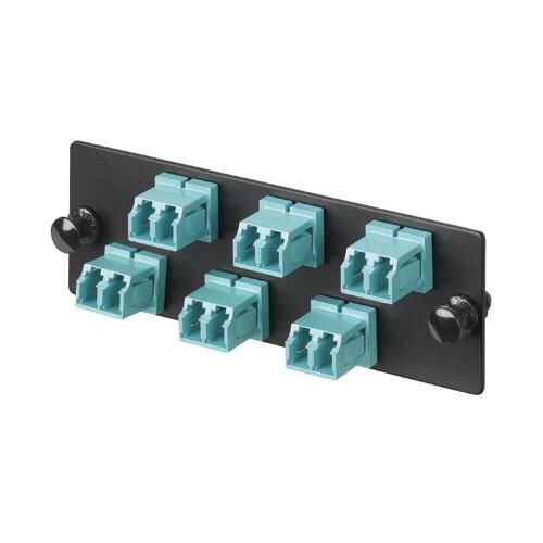 Panduit FAP6WAQDLCZ LWL-Steckverbinder LC 1 Stück(e) Schwarz, Blau