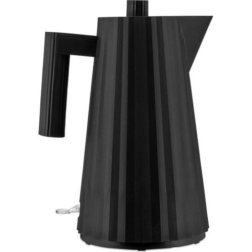 ALESSI Plissé Elektrischer Wasserkocher Schwarz 1.7L