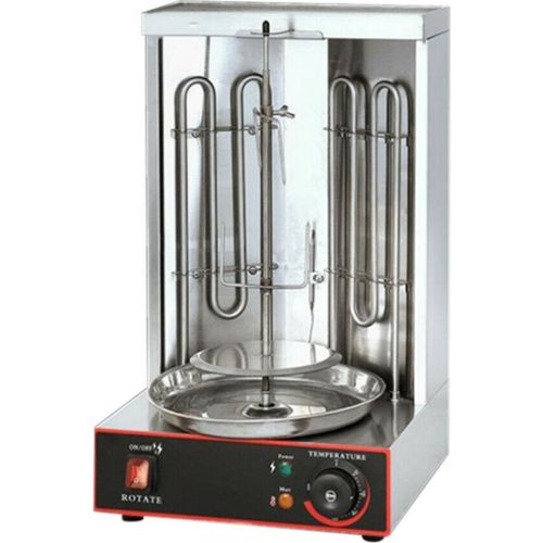 Dönergrill Hähnchengrill BBQ Dönermaschine Gyrosgrill Edelstahl Vertikalgrill Gyrosmaschine Tischgrill Kebabgrill Elektrogrill Grillmaschine Gyrosgerät