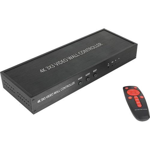 4K 3x3 HDMI TV Video Wandcontroller Bildschirmstichprozessor TV Display Videocontroller Wandspleisscontroller TV-Zubehör