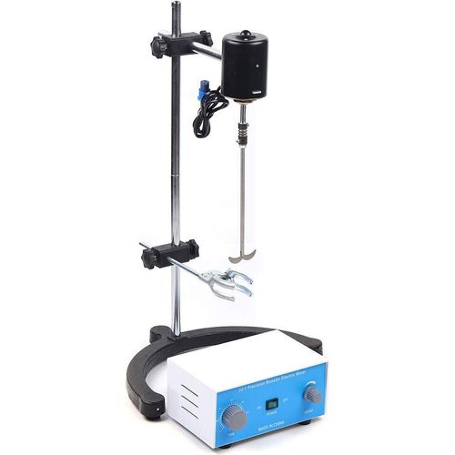 Elektrorührer Überkopfrührer Trommelrührer 200W Elektrischer Overhead-Rührer Präzisionsmischer Mixer