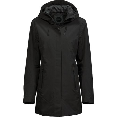 Tee Jays 9609 | Womens All Weather Parka - Wasserdicht: 8.000 mm - Farbe: Black - Größe: XL