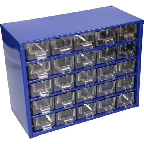 Kleinteilemagazin Metall Sortierkasten Teilebox Aufbewahrungsbox 25K