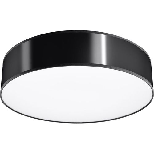 Deckenleuchte ARENA 55 schwarz 4xE27 60W PVC 11x55x55cm Sollux Lighting