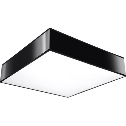 Deckenleuchte HORUS 55 schwarz 4xE27 60W PVC 11x55x55cm Sollux Lighting