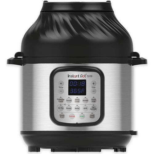 INSTANT POT Duo Crisp e Air Fryer 8L Stahl