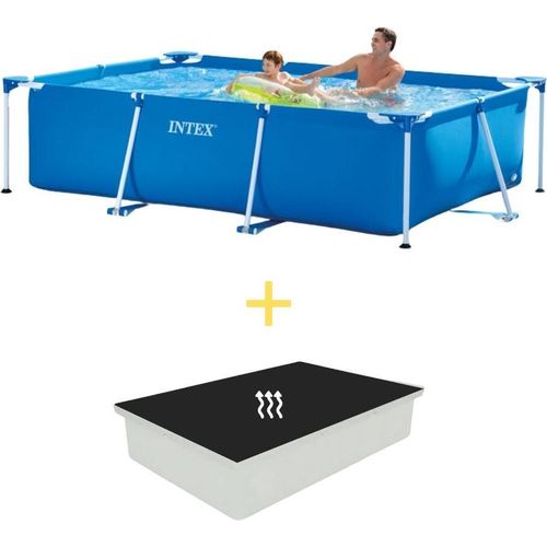 Intex Frame Pool - 260 x 160 x 65 cm - Inklusive Solarsegel