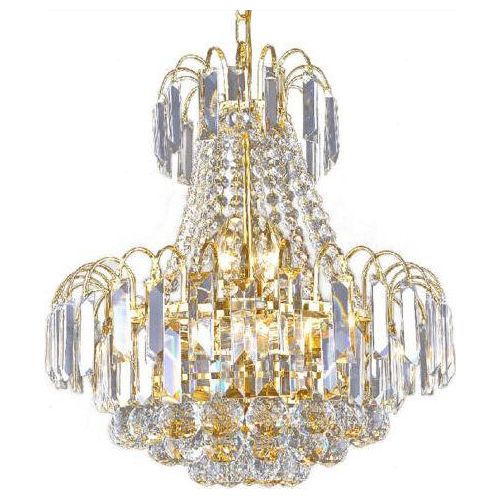 Pendelleuchten LED Deckenlampe Kristall Kronleuchter Hängelampe 60cm Deckenleuchte K9