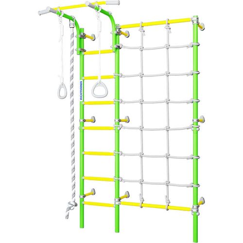 Sprossenwand kinderzimmer Next-3 Grün | Kletterwand | Turngeräte | Wandmontage