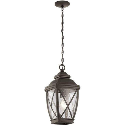 Elstead Tangier Außen-Hängeleuchte E27 37cm Ältere Bronze IP45