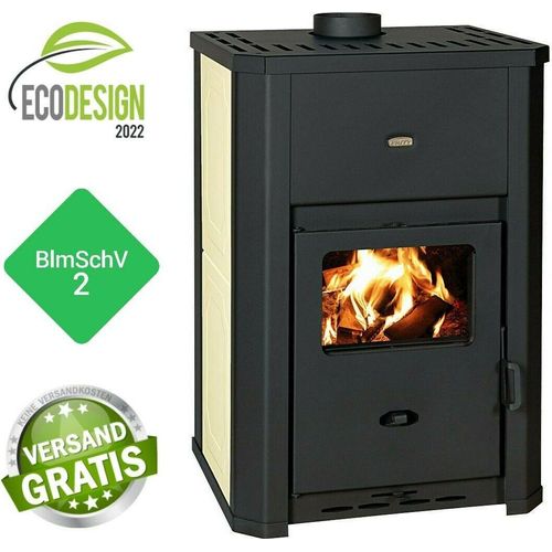 Prity WD W24 D – Wasserführender Kaminofen 24,3 kW, Holzofen, EEK-A