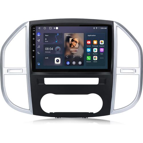 Einbau-Navigationsgeräte Android13 4+64G 10zoll Für Mercedes Benz Vito 3 w447 2014-2020 Autoradio GPS Navi BT WIFI DAB+ 8Kern 4G