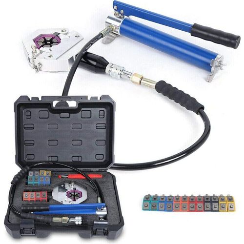 Hydraulic Crimpwerkzeug-Kit Hydraulikschlauch A/C Schlauch Crimper Hydraulik Crimpzangen für Klimaanlagen/Autorohren