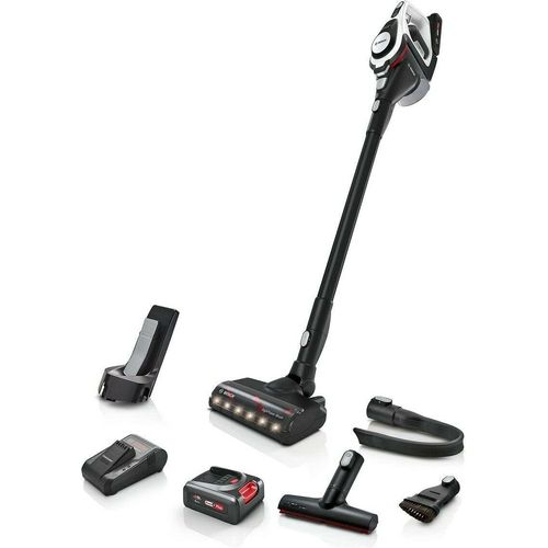 Bosch Serie 8 BSS8224 Handstaubsauger Weiß Beutellos