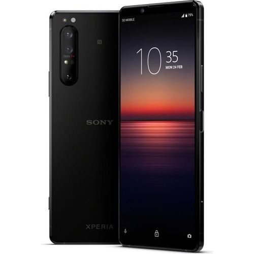 Sony Xperia 1 II 5G Single Sim XQ-AT51 256GB Black Guter Zustand in White Box