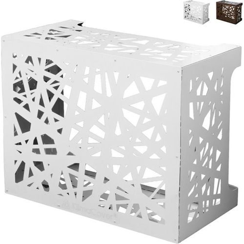 Klimaanlagenabdeckung für Klimaanlage ARTIST M Weiß aus Aluminium L86 x T44 x H68 cm