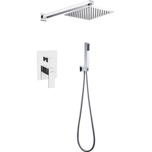 Unterputz-Brausebatterie Mit Keramikset Laveo Kvadrato Chrom