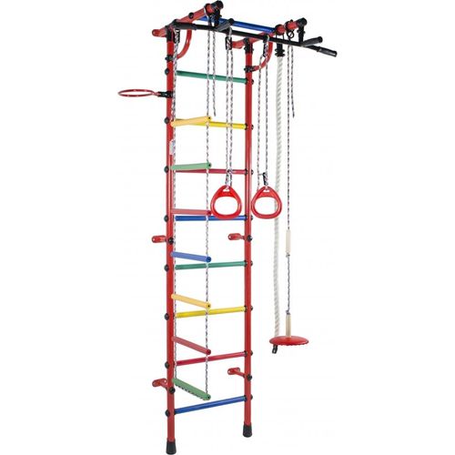Klettergerüste, Sprossenwand kinderzimmer aus metall für kinder Gamma Plus Rot
