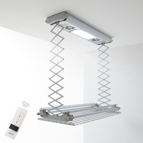 Elektrischer Decken-Wäschetrockner Foxydry Air 160 cm – Stahl und Aluminium