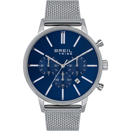 Chronograph Breil Versilbert/Stahl Kollektion Avery - mann