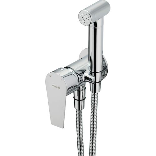 Bidetarmatur, Unterputzmontage, mit Bidet-Handbrause