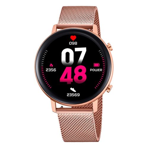 Lotus Smartwatch Sportuhr Edelstahlband rosegolden 50042/1