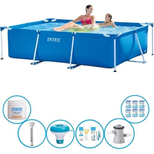 Intex Pool Rectangular Frame 220x150x60 cm - Pool-Paket