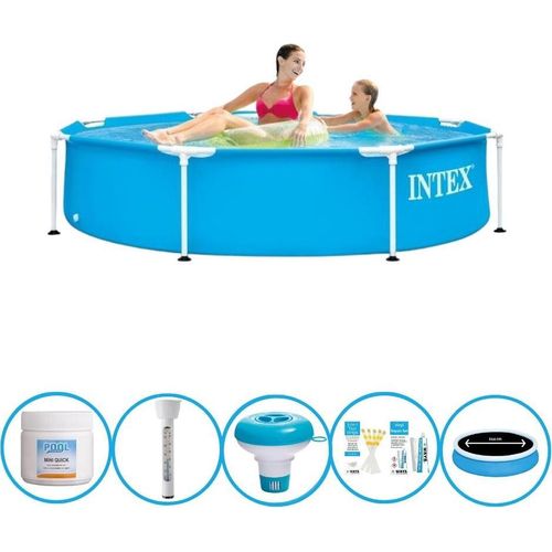 Intex Pool Metal Frame 244x51 cm - Schwimmbad-Paket