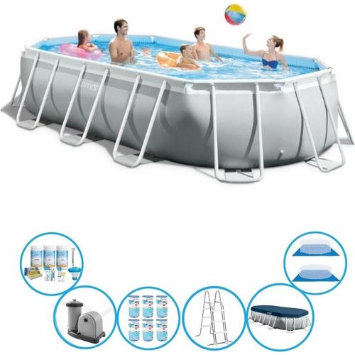 Intex Pool Prism Frame - Pool-Paket - 503x274x122 cm