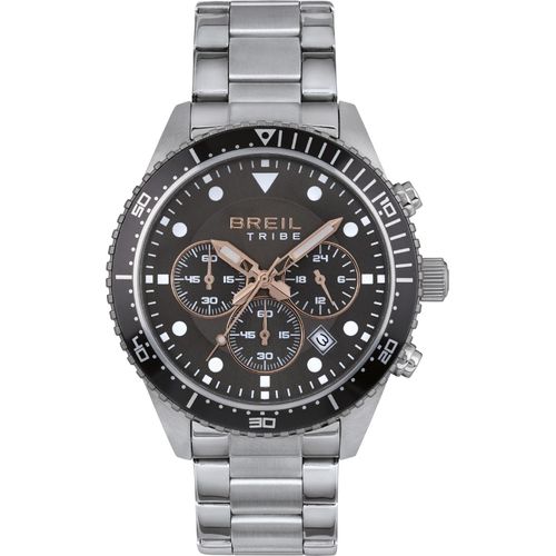 Chronograph Breil Versilbert/Stahl Kollektion Sail - mann