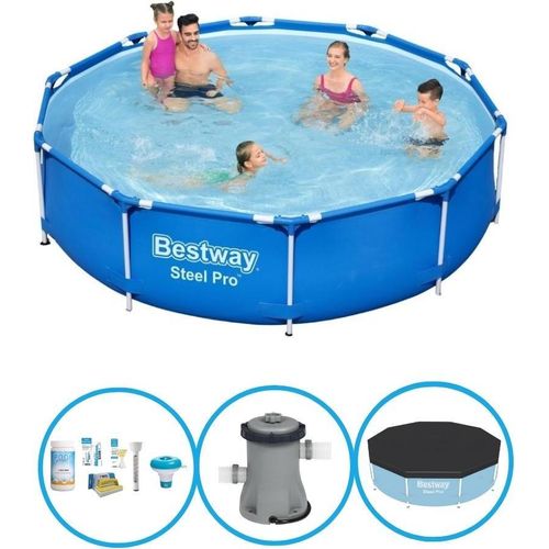 Bestway Pool Steel Pro - Poolpaket - 305x76 cm