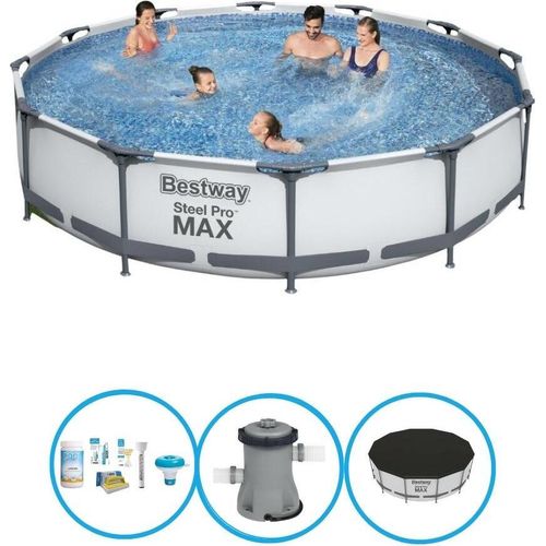 Bestway Pool Steel Pro MAX - Poolpaket - 366x76 cm