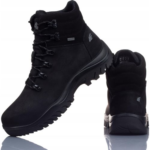 Schuhe 4F Trekkingo OBMH255 21S, Taktisch, LEDER, Größe:40