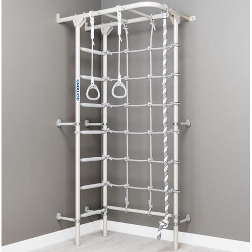 Sprossenwand Kletterwand Next 4 Kletternetz Weiss