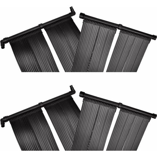 Prolenta Premium - Solar-Panel für Poolheizung 4 Stk. 80x620 cm