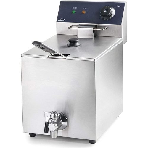 LACOR 69468 69468-Elektrische Freidora mit professionellem Tap 3250 W, 8 L, Edelstahl