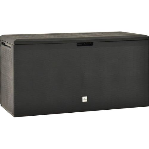 Gartenbox Anthrazit 114x47x60 cm