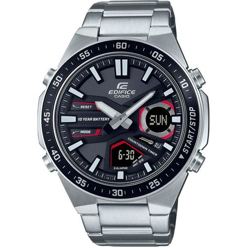 Casio Edifice Herrenuhr EFV-C110D-1A4VEF Edelstahlarmband