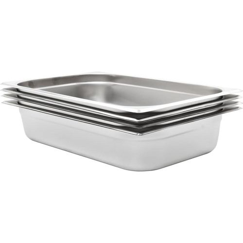 Prolenta Premium - Gastronormbehälter 4 Stk. GN 1/1 100 mm Edelstahl