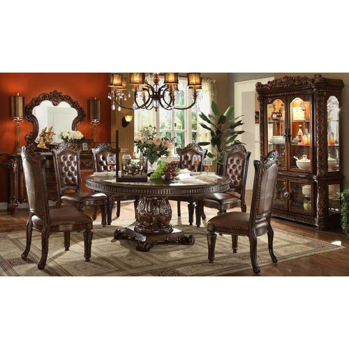 Barock Runder Esstisch Rund Tisch Runde Tische Klassischer Holz Rokoko Antik Neu