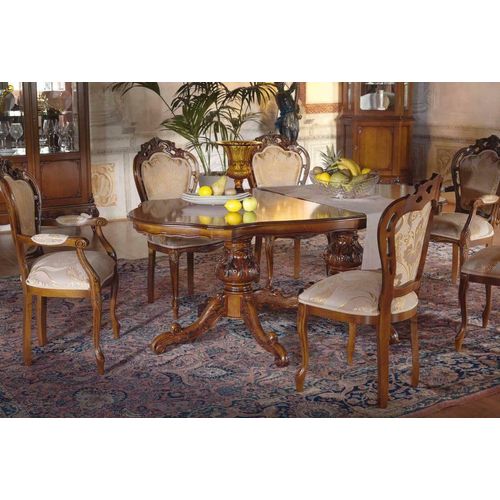 Klassischer Luxus Tisch Holz Tische Barock Rokoko Antik Stil Ess Wohn Zimmer