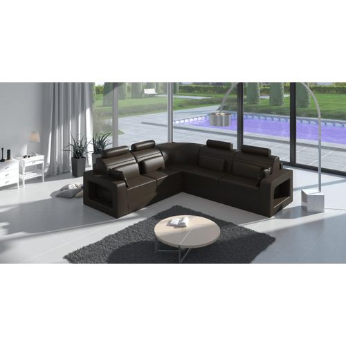 Design Sofa Ecksofa Schlafsofa Bettfunktion Couch Leder Polster Textil Sofas Neu