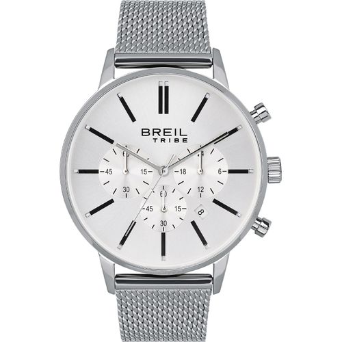 Chronograph Breil Versilbert/Stahl Kollektion Avery - mann