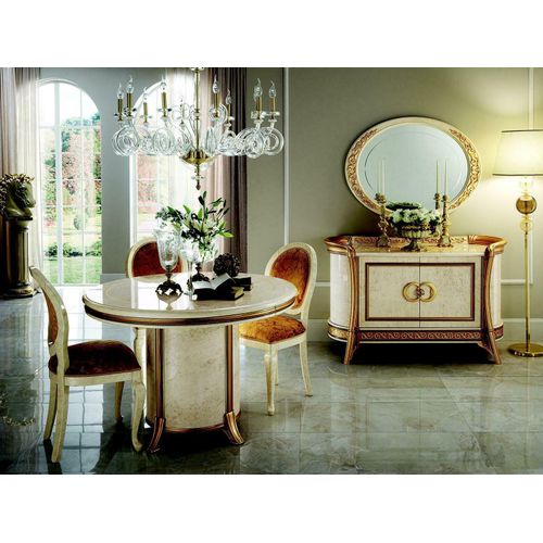 Esstisch Tisch Rundtisch Designer Barock Rokoko klassisch Jugendstil antik Rund