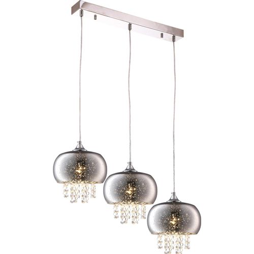 Deckenleuchte Starlight Kristall-Kronleuchter Deckenleuchte 3Xe14 Deckenlampe